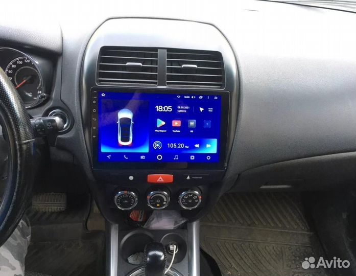 Магнитола Mitsubishi ASX Android IPS