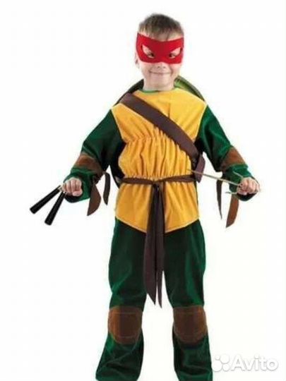 Костюм карнавальный черепашки ниндзя