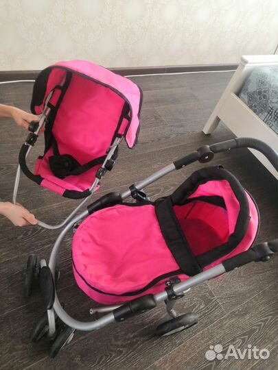 Коляска для кукол 2 в 1