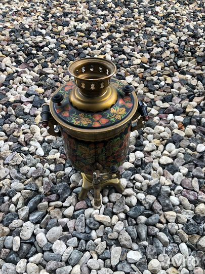 Самовар Хохлома Рабочий