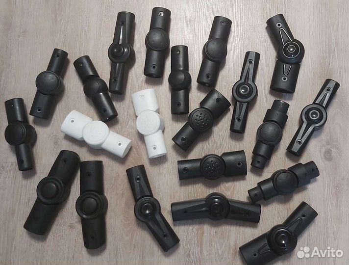 Шарниры регулировки ручки коляски