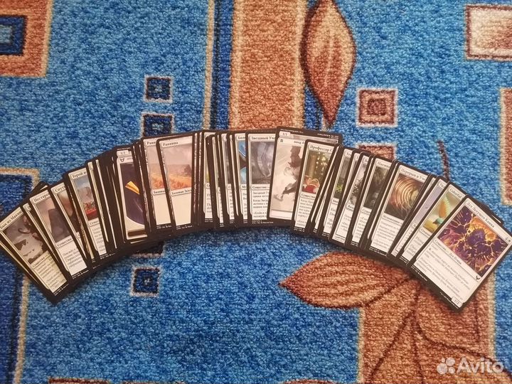 Белые карты Мтг Mtg mtg 86 карт набор whate