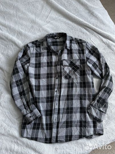 Мужская рубашка в клетку