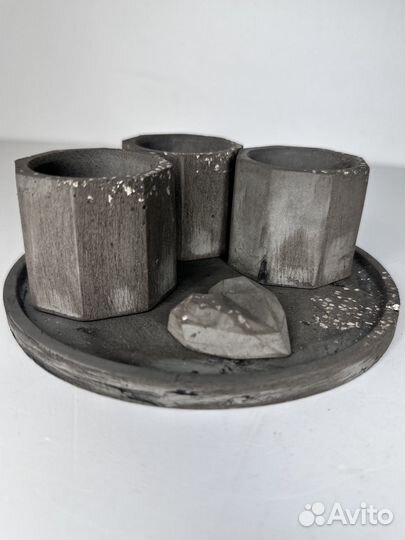 Подарок на новый год. Набор подсвечников