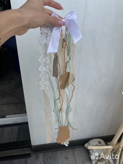 Ленточки, свадебный декор