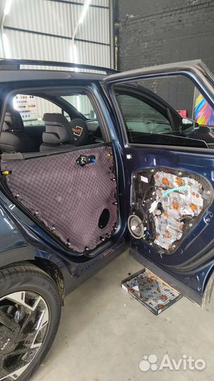 Премиальная шумоизоляция автомобиля