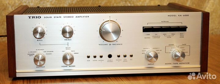 Усилитель Trio KA-6000 и кроссовер trio MA-5100