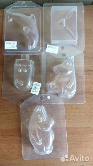 Пластиковые формы для мыла