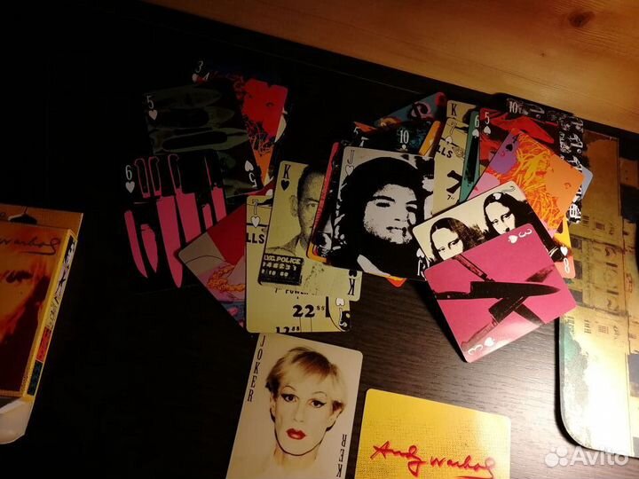 Энди Уорхал (дизайн),карты игральные