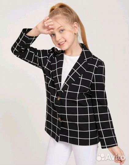 Пиджак для девочки новый