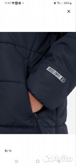 Куртка удлиненная autventure для девочки р158-164