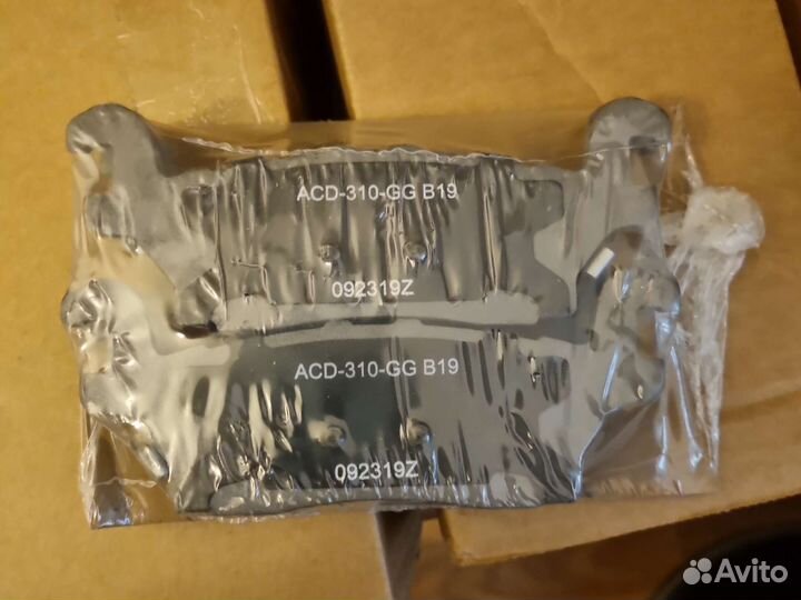 Задние тормозные колодки acdelco для Hummer H3