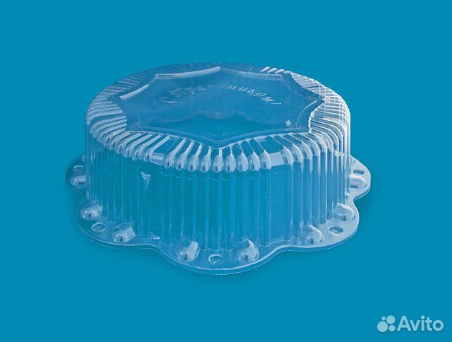 Одноразовая посуда, крыглые тортницы