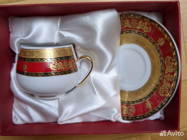 Чашка с блюдцем Подарочный набор