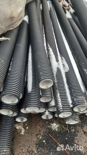 Magnum d 110 труба п/э SN8 (с муфтой) 6 м