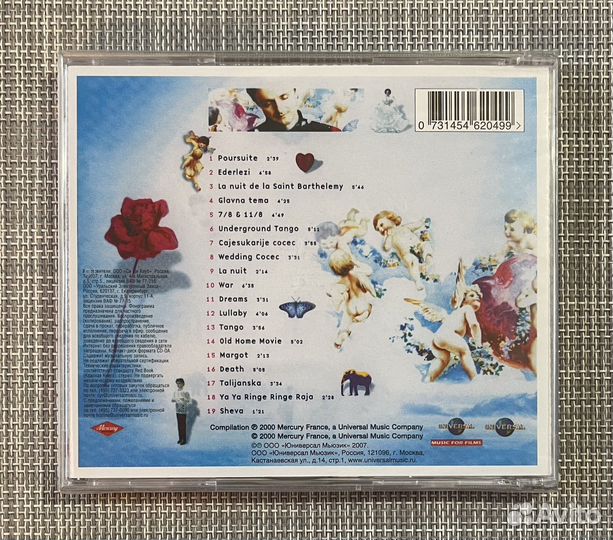 Goran Bregovi- Music For Films CD Rus