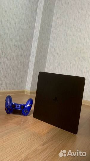 Sony ps4 slim 500 gb пс4 слим + джостик + игры