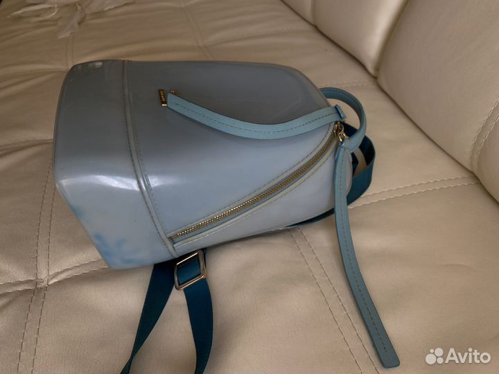 Рюкзак furla оригинал голубой