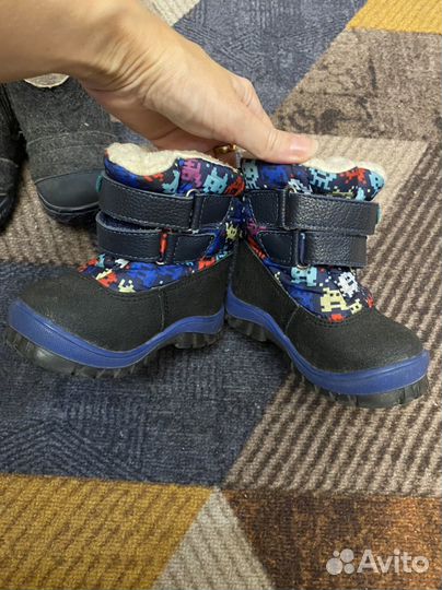 Ботинки на овчине