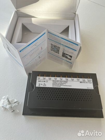 Умный сенсорный настенный выключатель с Wi-Fi