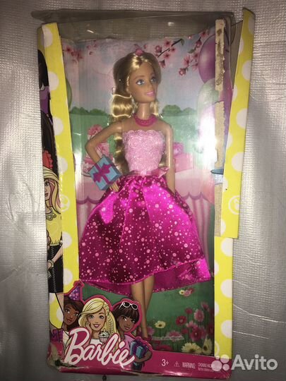 Barbie happy birthday doll 2016 новая
