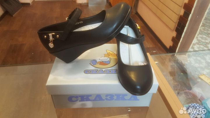Туфли сказка д/д новые,33р-р