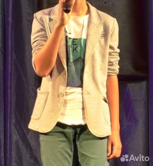 Пиджак трикотажный на мальчика