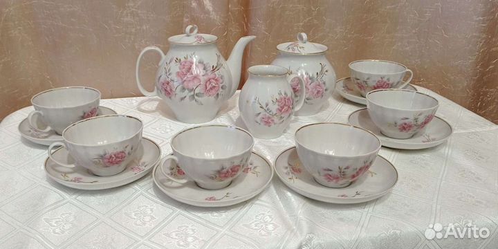 Чайный сервиз Дулево 