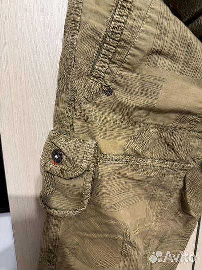 Штаны хаки широкие