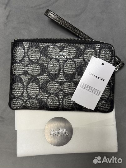 Угловой кошелек coach оригинал