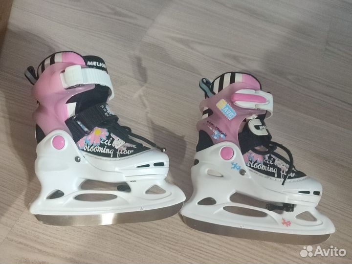 Коньки детские раздвижные26-29