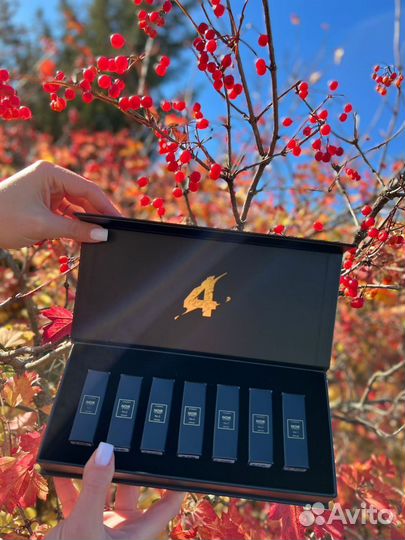 Tom ford от noir 7 флаконов по 2 мл пробники