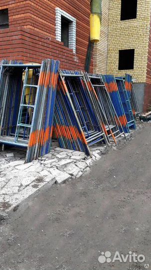 Леса строительные рамные лрсп-40.Аренда