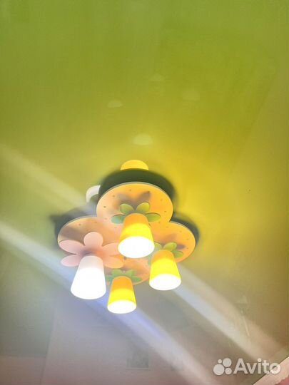 Люстра потолочная бу для детской