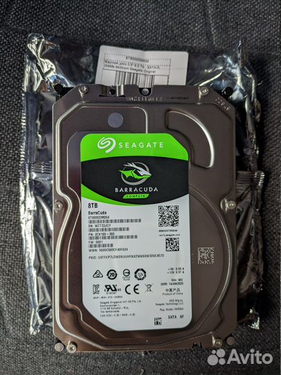 Hdd seagate barracuda pro 8tb