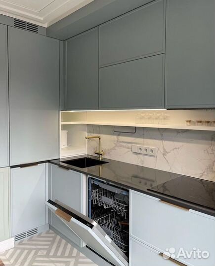 Кухни на заказ. Под ключ. Гapaнития oт 2 дo 10 лeт