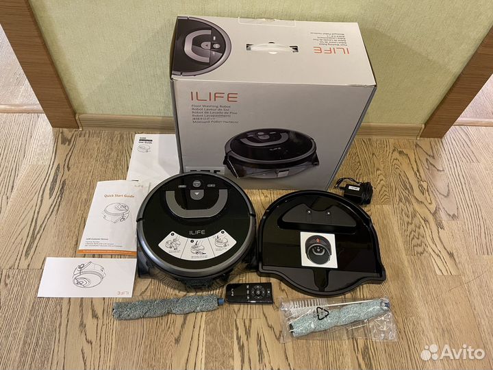 Робот пылесос iLife W400 моющий