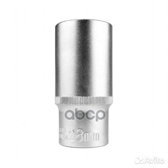 Головка торцевая 1/2 6-гранная 28мм глубокая
