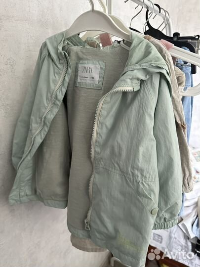 Пакет одежды для девочки 92 98 104 zara hm waikiki