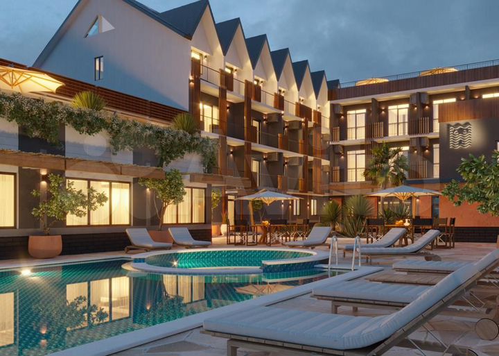 Апартаменты-студия, 18 м², 2/3 эт.