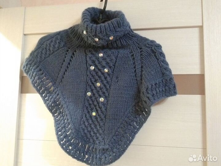 Вязаное горлышко на зиму