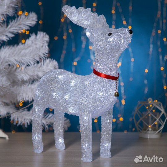 Олени новогодние светодиодные. Гирлянды, игрушки