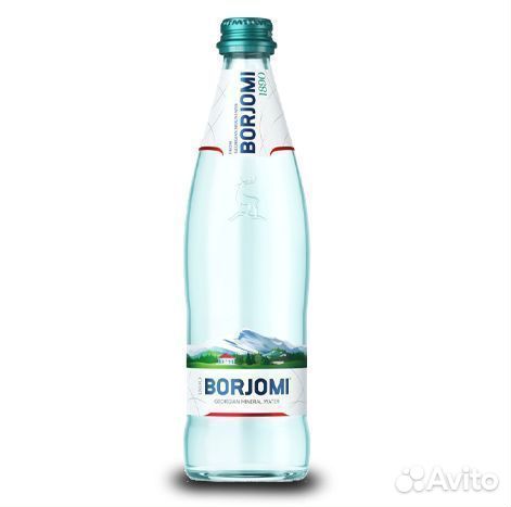 Минеральная вода Borjomi газированная 500 мл