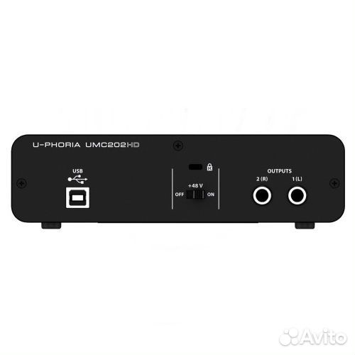 Аудиоинтерфейс Behringer UMC202HD