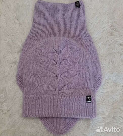 Комплект шапка и снуд