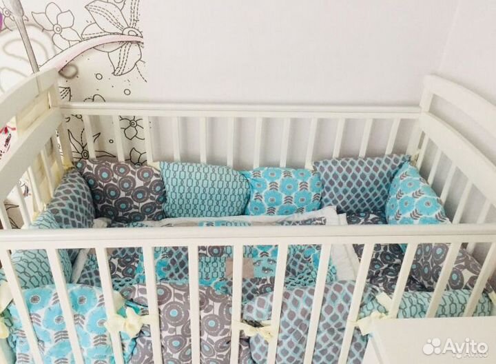 Бортики в кроватку