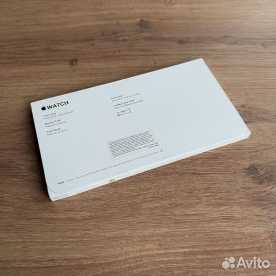 Новый ремешок Apple Black/Gray Trail Loop