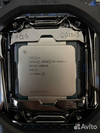 Комплект для пк X99 QD4 intel 2660v3 10 ядер 16Гб