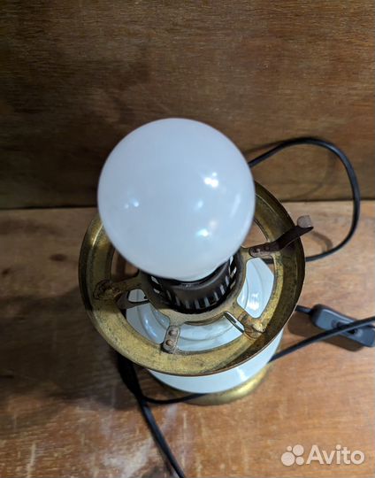 Лампа настольная, Советский винтаж