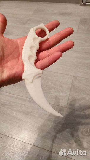 Светящийся пластиковый Керамбит